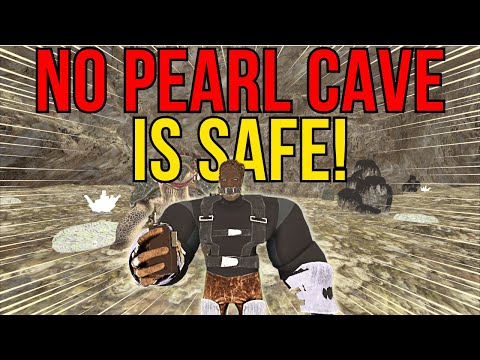 Online Raiding an Island Pearl Cave in my Final Run on Ark Survival Evolved Small Tribes!