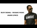 Busy Signal - Reggae music again Lyrics