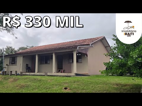 CHÁCARA COM CASA 3 QUARTOS E ÁREA DE LAVOURA 20.000 METROS R$ 330 MIL-Código:2520