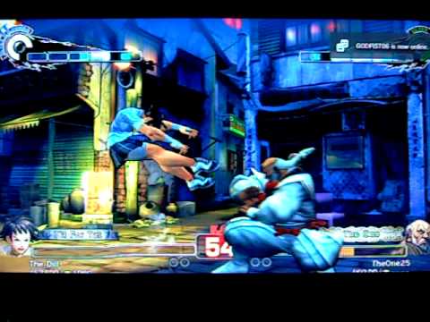 SSF4 - AE Gouken (TheOne25) vs Makoto (The_Dill)