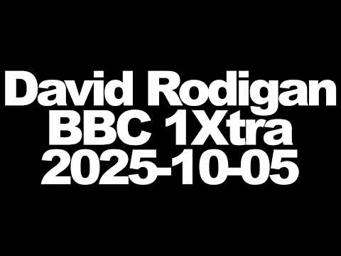 David Rodigan - Reggae on BBC 1Xtra - 2025-10-05
