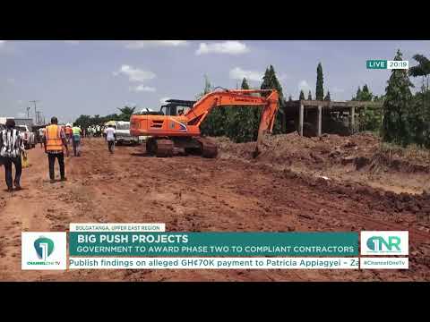 Big Push Projects: Agbodza Warns Contractors — Finish Existing Works or Miss Out