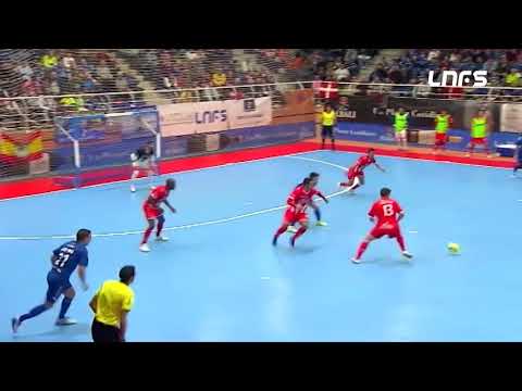 Gol Pablo Ibarra (3-1) Viña Albali Valdepeñas - Jimbee Cartagena. J10, 1Div. LNFS