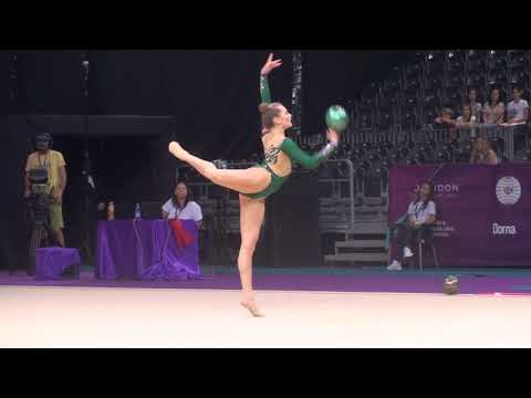 Frederikke Tynning Bergestuen NOR Ball AA World Challenge Cup Cluj 23 August 2019