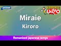 Miraie Kiroro Romaji Karaoke With Guide