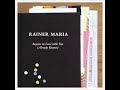03 •  Rainer Maria - The Contents of Lincoln's Pockets  (Demo Length Version)