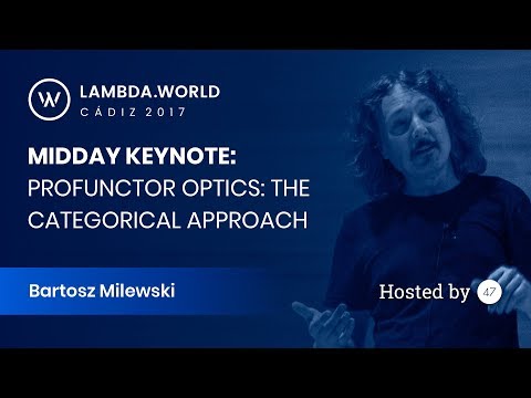 Profunctor Optics: The Categorical Approach - Bartosz Milewski