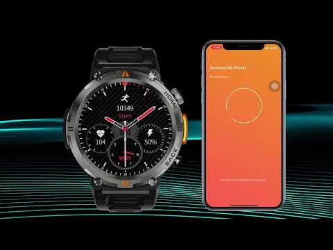 Original design smart watch KE3 usage tutorial