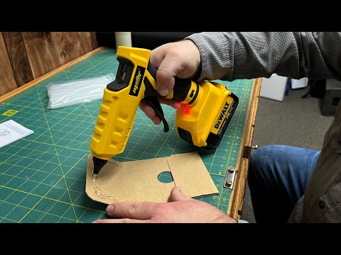 Mellif Cordless Hot Glue Gun for Dewalt 20V Max Battery Review