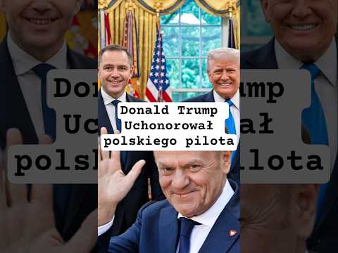 Major Maciej Krakowian uhonorowany przez Donalda Trumpa! 😎🔥 #trump #nawrocki #dlaciebie #polityka