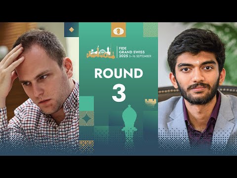 🇪🇸 Daniil Yuffa vs Gukesh D 🇮🇳 | FIDE Grand Swiss 2025 | Round 3 | Board 4