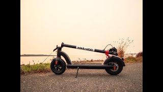 Gotrax G4 Electric Scooter Power On and Unlocking