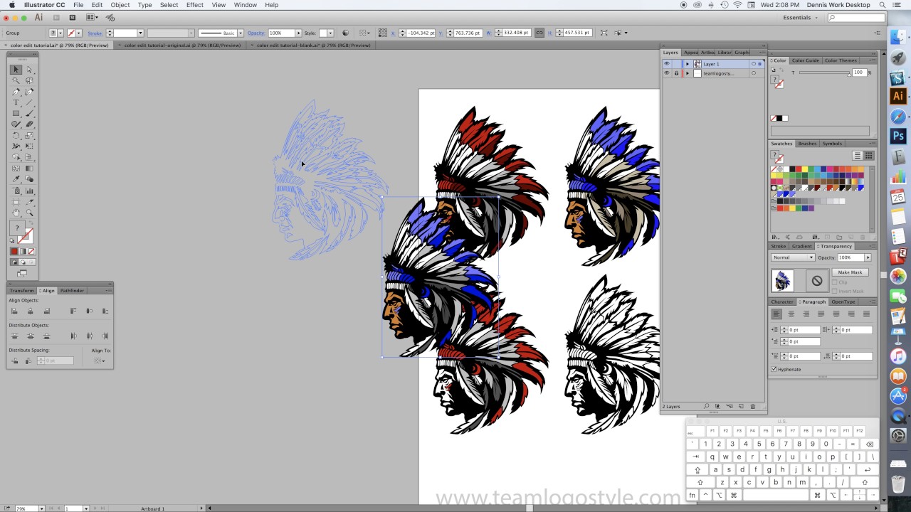 Quickly Editing Clip Art Colors in Adobe Illustrator