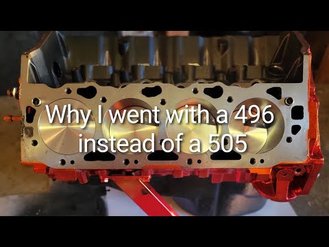 Parts used to go from a 454 to a 496 forged short block + OFFICIAL cost of machine shop!