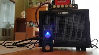 Video thumbnail for Quick sound test of the Tone City All Spark boost pedal with the Hotone Heart Attack by Gary Shaw