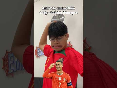 Anh 7 bị chấm điểm thấp nhất đội đêm qua khê thí #bongda #football #emminhdubi