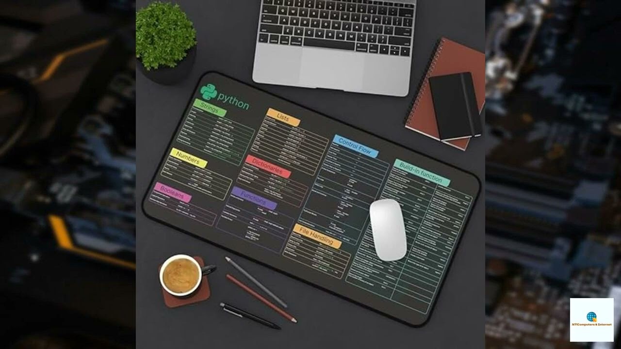 Review - Python Cheat Sheet Desk Mat