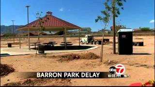 preview picture of video 'City council may terminate park construction contract'