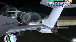 Grand Theft Auto Vice City Boeing 737 mod plane