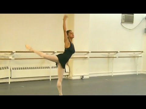 Black ballet dancer breaks barriers