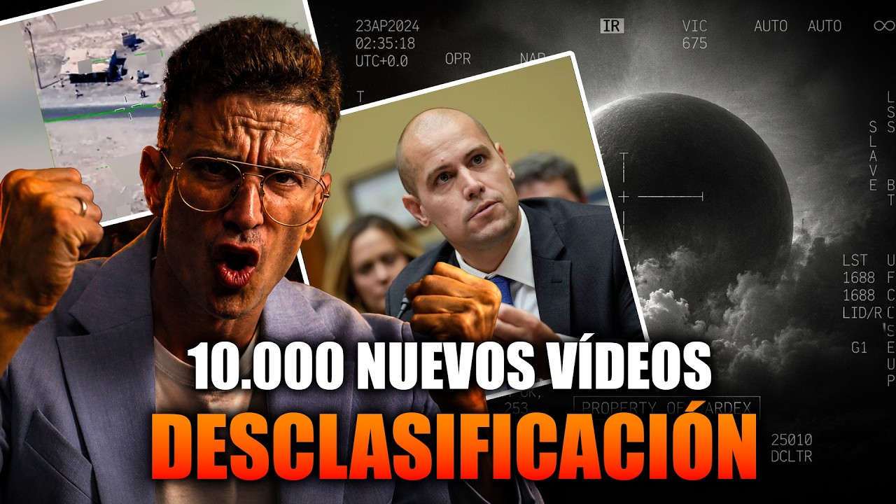 NUEVA DESCLASIFICACIÓN OVNI "10.000 VÍDEOS" LISTOS PARA MOSTRAR