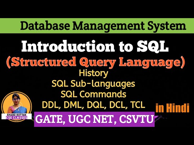Understanding SQL: An Introduction to Structured Query Language and Its ...