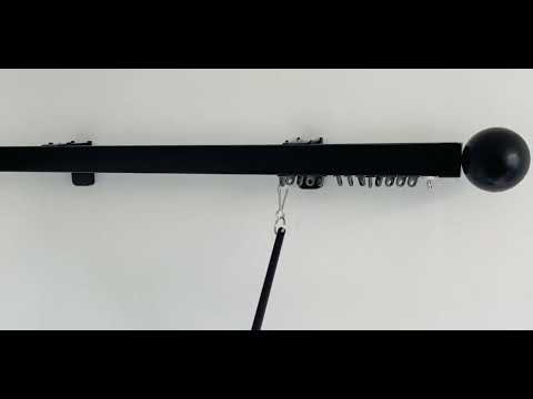 Cameron Fuller Square 30 Bendable Metal Curtain Track