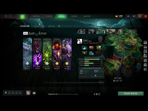 dota2core DM Tidehunter - VP vs Just Error - EPIC league