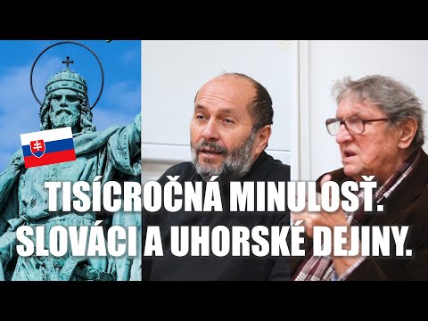 SLOVÁCI V UHORSKÝCH DEJINÁCH 🇸🇰 - Beseda s doc. Vladimírom Segešom a doc. Ivanom Mrvom