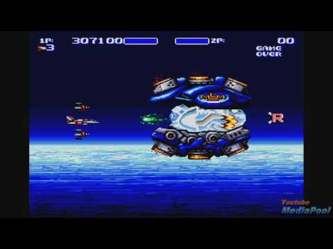 1991 Air Buster (Sega Genesis) Game Playthrough Video Game