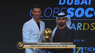 Cristiano Ronaldo Wins Best Player Globe Soccer Aw