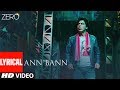 Zero - Lyric Video) [OST by Kunal Ganjawala