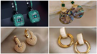 Boucles d'oreilles ajourées Pour femme جديد الاقراط النسائية 2022