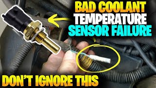 Signs of a Bad Coolant Temperature Sensor Symptoms + (Fixes for Ford & Chevy) Faulty
