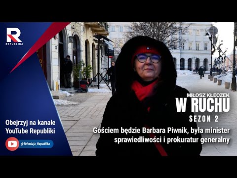 Barbara Piwnik reveals the whole truth about the Pruszków mafia! | Miłosz Kłeczek in Ruchu