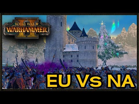 The Battle For Christmas - (Europe Vs America) Total War Warhammer 2 Gameplay