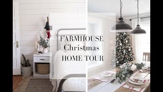 Farmhouse Christmas Home Tour 2017