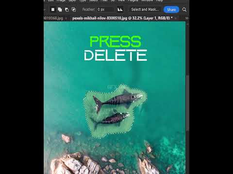 How to auto blend two different images using  photoshop 2024