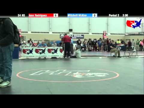 Jose Rodriguez vs. Mitchell McKee at 2013 FILA Cadet Nationals - FS