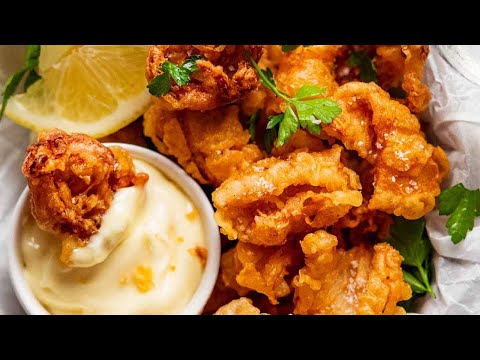 Ultra Crispy Salt & Pepper Squid!