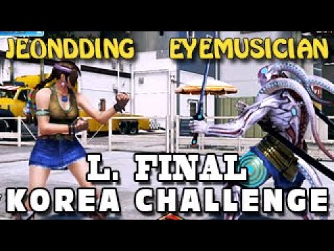 JeonDDing (Julia) Vs EyeMusician (Yoshimitsu) - L. Final - Tekken 7 Korea Challenge