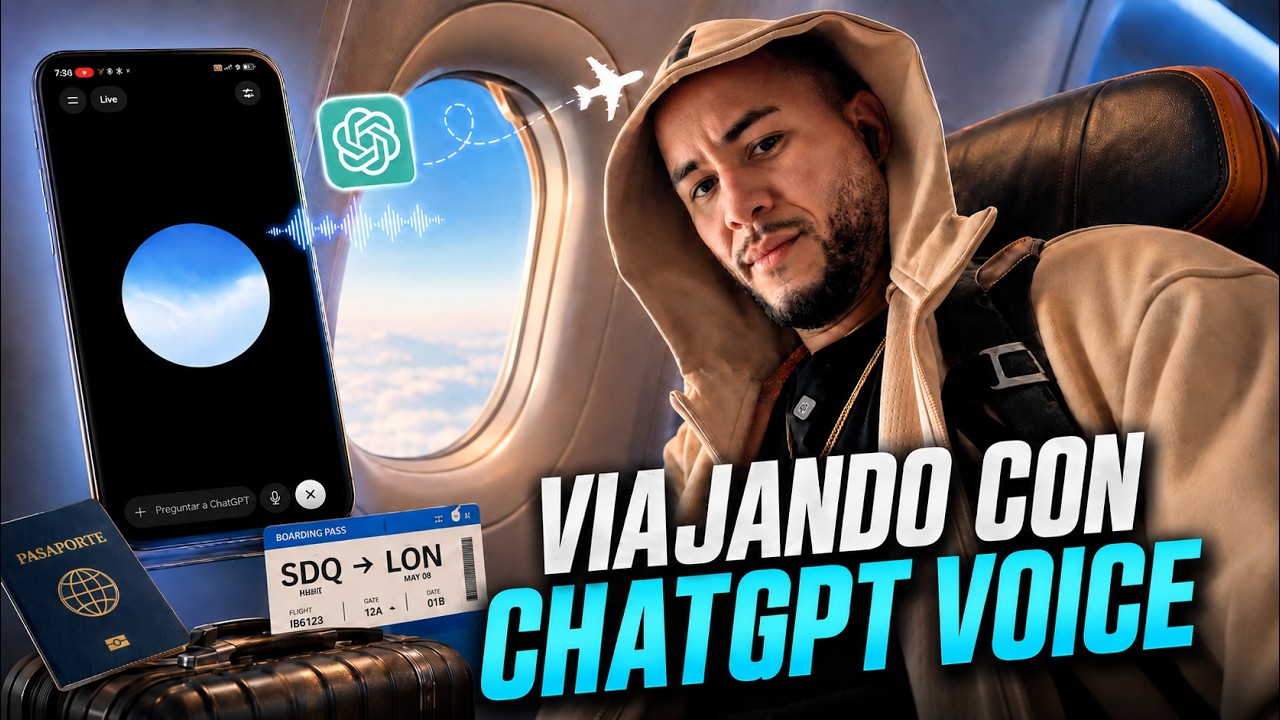 VIAJANDO CON LA NUEVA VOZ DE CHATGPT (INCREIBLE!)