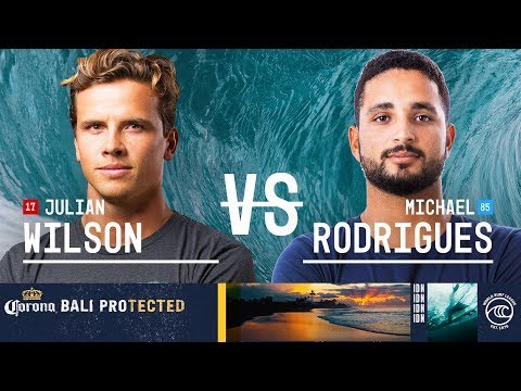 Julian Wilson vs. Michael Rodrigues - Round of 16, Heat 1 - Corona Bali Protected 2019
