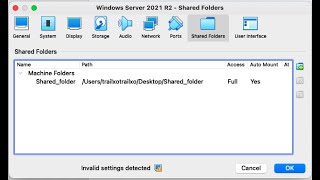 Installing a Shared Folder in a VM of Virtual Box