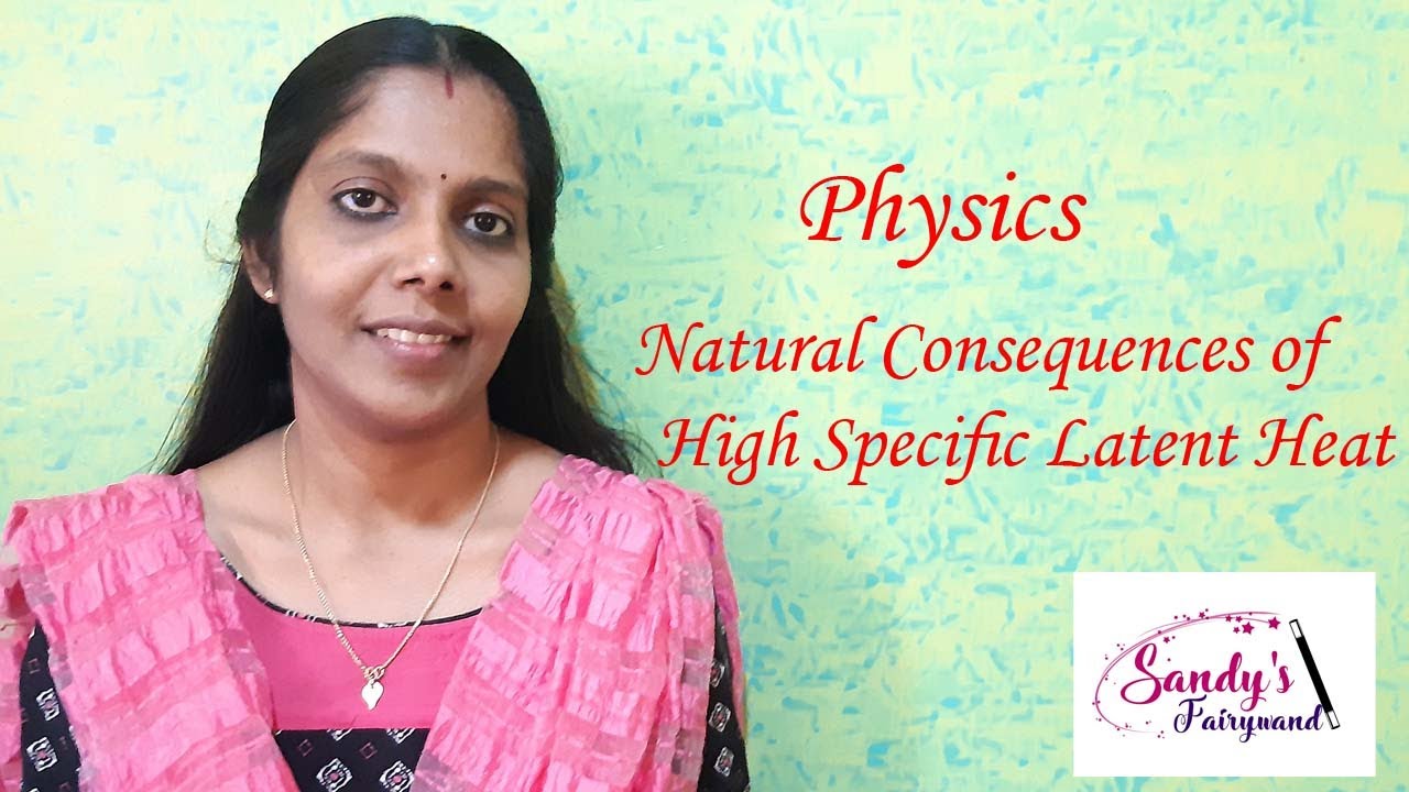 ICSE Class 10 -  Physics Natural Consequences of l High Specific Latent heat of Fusion of Ice