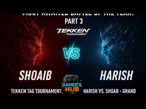 MOST AWAITED MATCH 🔥 | Harish Vs Shoaib 🕹️ | PART 3 | Tekken Pro Challenge 2025