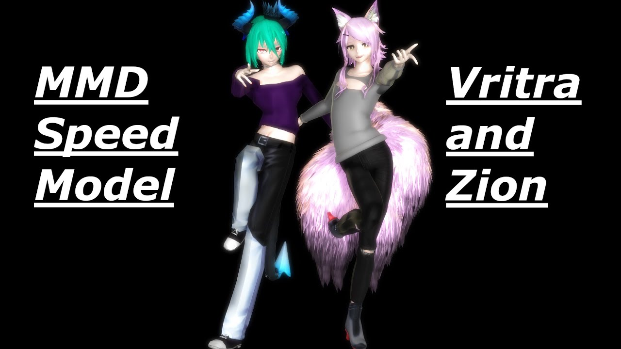 (MMD x PMX Editor) Speed Model 1