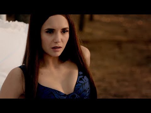 The Vampire Diaries 8x16 Bonnie's dying, sees Elena in her head and wakes up