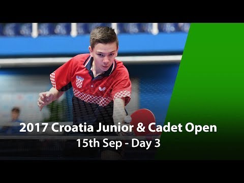 2017 ITTF Croatia Junior & Cadet Open - Day 3