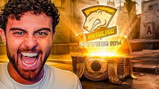 PELA PRIMEIRA VEZ.. VIRTUS PRO KATOWICE 14 HOLO NA CAIXA